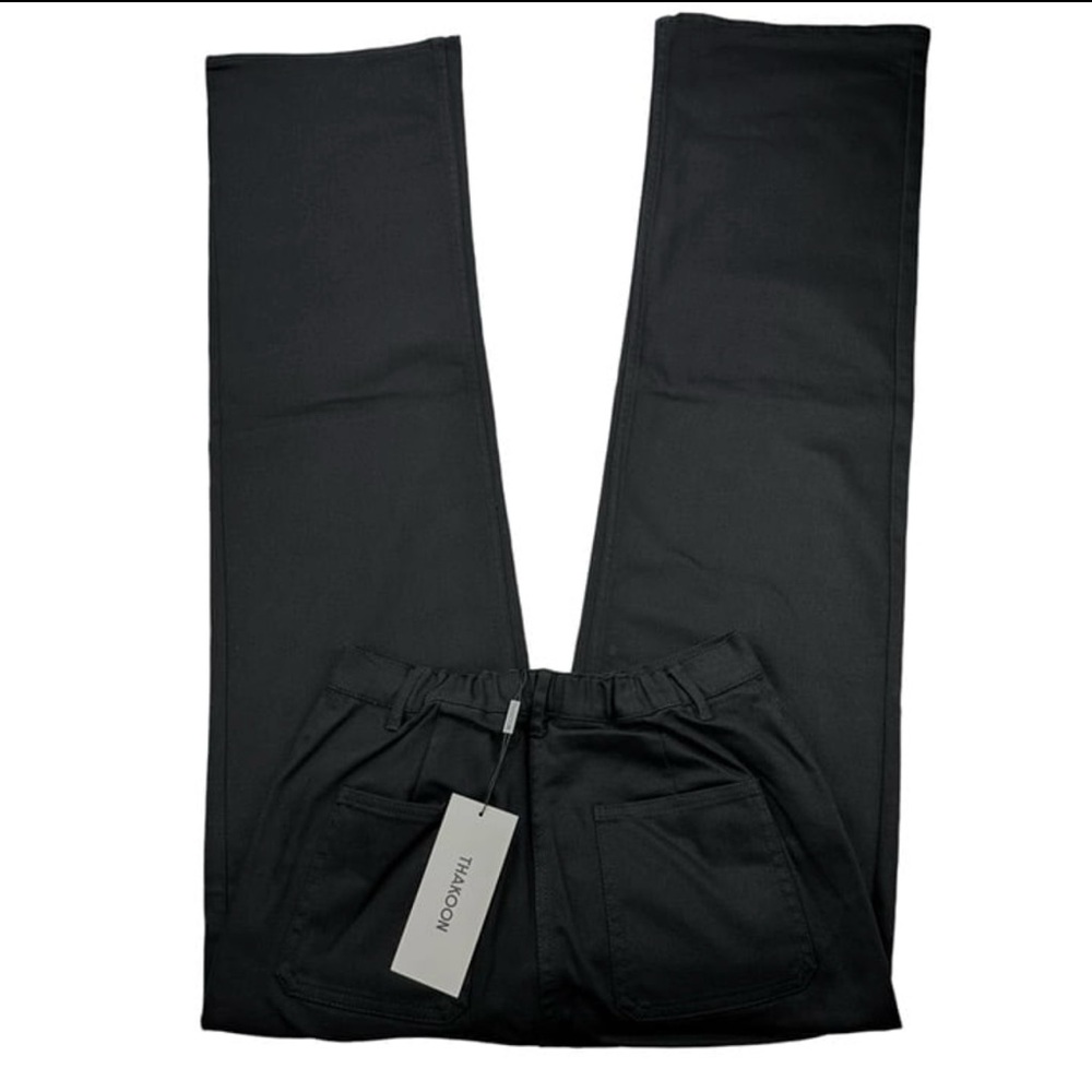 Thakoon Black High Waisted Denim pant. Sz 2. $145 - Picture 7 of 10